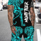 Fast Fashion - Lion Print Shirt & Shorts 2pc Set