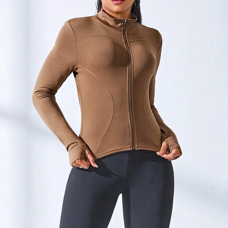 Women's Slim Running Sports Coat