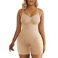 Women's New All Seasons Seamless Jumpsuit Elastic High-Waisted Sling Corset Lift Buttocks Abdominal Shapewear Bodysuit Body Suit