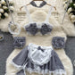 Y2K Erotic Korean-Style Maidservant Set