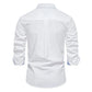 AIOPESON New Spring Cotton Blend Men's Oxford Shirt Long Sleeve Button Down Social Buinesss Casual Shirts for Men