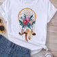 Y2K Dreamcatcher Graphic T-Shirts - Women's