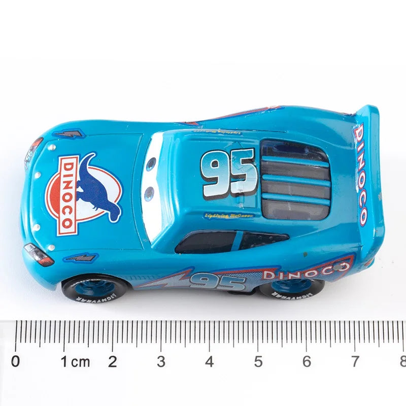 Cars Disney Pixar Cars Lightning McQueen 1:55 Alloy Metal Model Car Toy Mater Sheriff Metal Toys Vehicles Boy Children Gifts