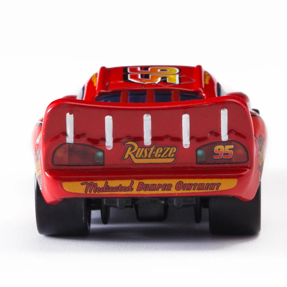 Cars Disney Pixar Cars Lightning McQueen 1:55 Alloy Metal Model Car Toy Mater Sheriff Metal Toys Vehicles Boy Children Gifts