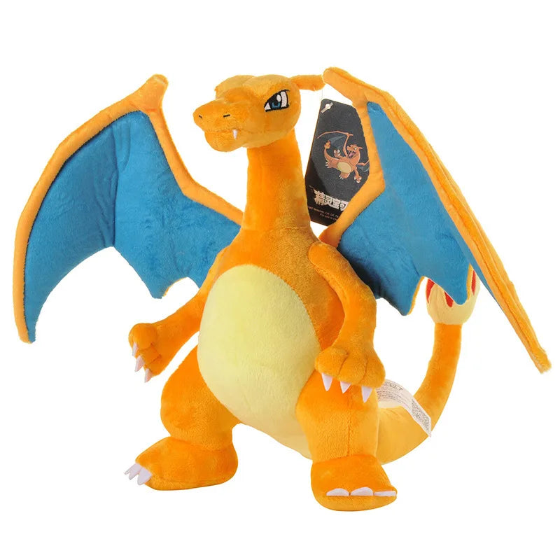 Shiny Charizard Plush Toy Stuffed Animal,Game for Collectible, Soft Plushies for Gift,Cute Cartoon Character 12 Inch Plushies