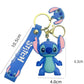 New Anime Disney Keychain Cartoon Mickey Mouse Minnie Lilo & Stitch Cute Doll Keyring Ornament Key Chain Pendant Kids Toys Gifts