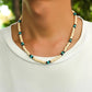 Men's Mali Necklace - Wooden Bead