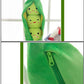 25CM Cute Children's Baby Plush Peas Filled Plant Doll Toy Children Kawaii Quality Pea-shaped Pillow Toy Boy Girl Gift