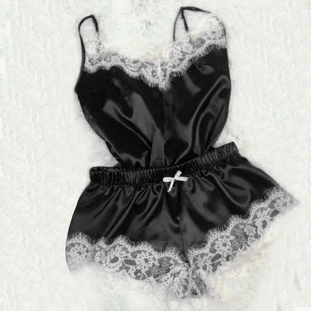 Y2K Baby Doll Lace Lingerie Set