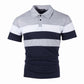 New Summer Luxury Polo Shirt Mens Brand Polo Plus Size T Shirts Stritching Shorts Sleeve Turn-down Collar Business Tee Shirt 8XL