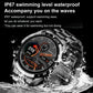 LIGE 2024 Smart Watch Full Circle Touch Screen Bluetooth Call Smartwatch Waterproof Sport Activity Fitness Watch+Box