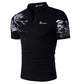 Men's Graphic-Print Polo T-Shirt