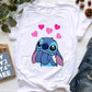 Stitch Graphic T-Shirts - Women's