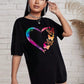 The Love Strung Together By Butterflies Printing Women T Shirts Two Piece Set Fashion Short Sets Comfortable Basic Shirt Shorts