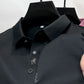 High end cool and breathable seamless short sleeved T-shirt Men's brand embroidered polo shirt Summer fashion casual men's wear