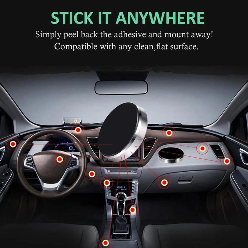 Magnetic Car Phone Holder Stand Magnet Car Mount Bracket GPS Smartphone Mobile Support In Car Bracket For iPhone Samsung Xiaomi