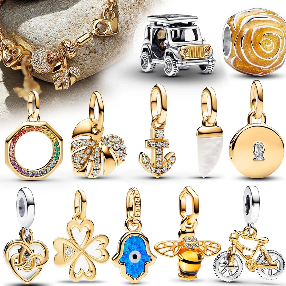 Mali Charms - Sparkling Gold Summer Series