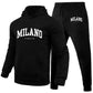 MILANO - All Grey Letter-Print Set - Men's