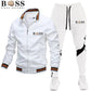 BOSS - Navy & Black Flex Athletic Set Men's