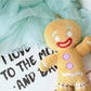 Gingerbread Man Plush Doll Sofa Decoration Cute Cookie Man Stuffed Toys Key Chain Soft Pendant Gifts