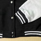 Black White Solid Color Jacket Loose Oversized Clothes Casual Men Baseball Clothes Personality Street Coat Warm Fleece Jackets