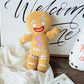 Gingerbread Man Plush Doll Sofa Decoration Cute Cookie Man Stuffed Toys Key Chain Soft Pendant Gifts