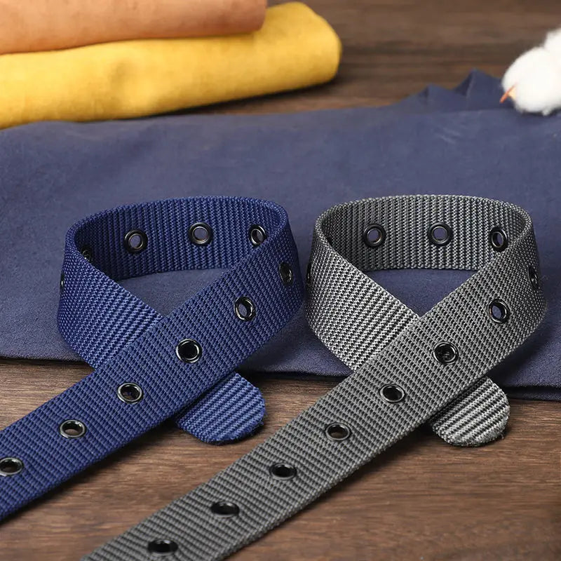 Men Belts Canvas Nylon Webbing Tactical Belt Fashion Casual Designer Unisex Belts High Quality Sports Strap HB061