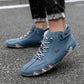 Leather Casual Shoes Sneakers for Men Fashion Outdoor Walking Loafers Shoes Comfortable Footwear Luxury Man Boots 2024 New In