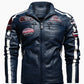 Marquis Autumn - Men's Leather Motorcycle Jacket