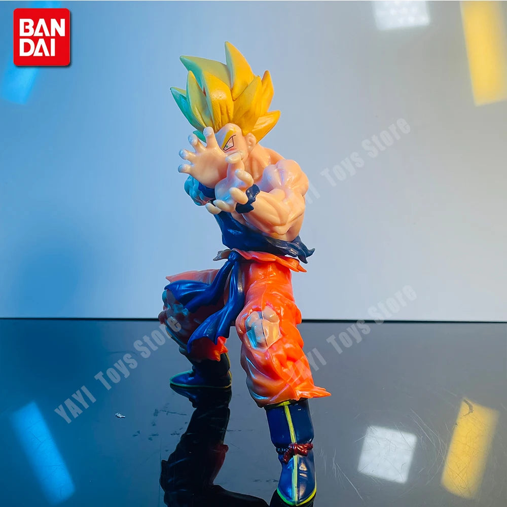 Dragon Ball Z Son Goku Anime Figure Battle Damage Shockwave Manga Statue Pvc Action Figurine Collectible Model Doll Toys