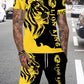 Fast Fashion - Lion Print Shirt & Shorts 2pc Set