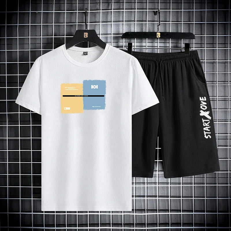 Marquis Casual - 2pc Shirt & Shorts Set