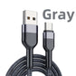 USB 2.0 Lightning Charging Cable: USB-A to USB-C