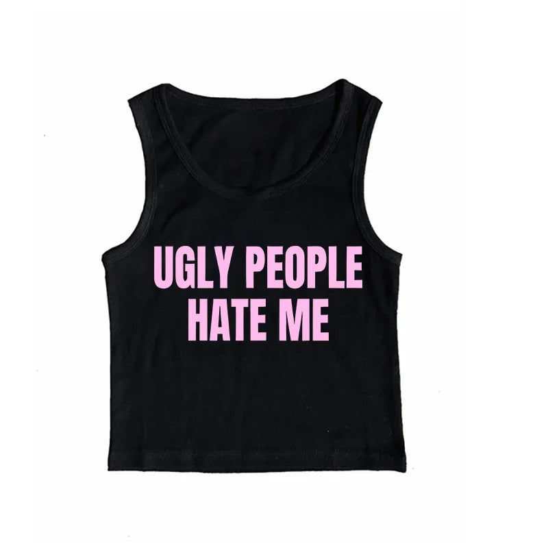 Y2K Ugly People Hate Me Set - Pieces Sold Separately