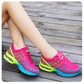 Women Air Cushion Running Shoes for Tennis Sports Fashion Sneakers Lace Up Lightweight Breathable Leisure Gym Walking Shoes