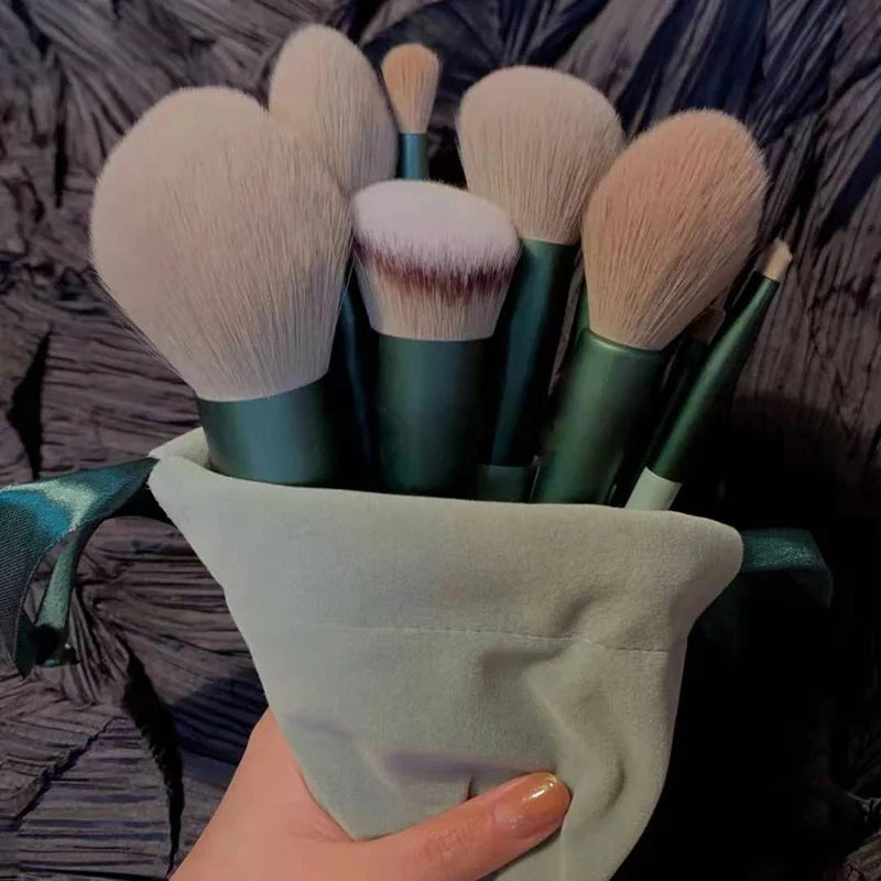 Soft Fluffy Makeup Brushes Set - 13pc