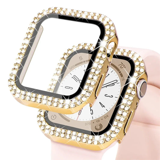 Apple Watch Sparkling Case + Glass Cover