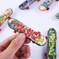 10pcs Finger Skateboard Toys Creative Fingertip Fingerboards Toys for Kids Birthday Party Favor Classroom Gift Goodies Filler