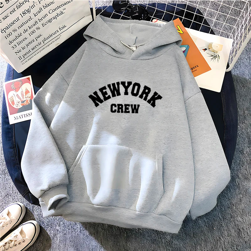 Y2K Everyday New York Crew Hoodie