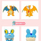 Original Pokemon Pikachu Plush Stuffed Animal Toy Eevee Mew Cubone Psydusk Lapras Gengar Charizard Peluche  Doll Gift For Kids