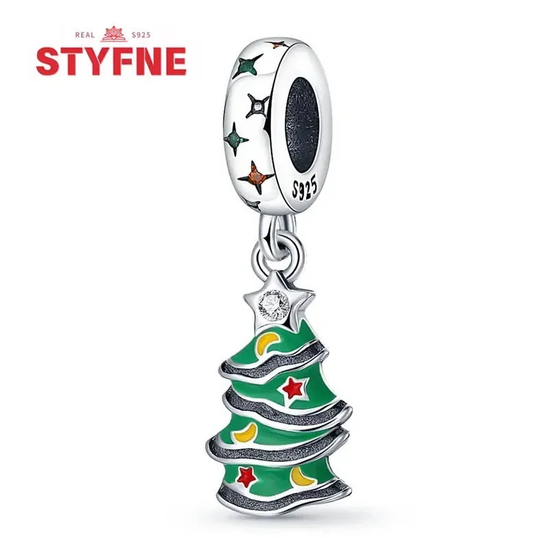 Mali Charms: Christmas Set - Santa Hot Air Balloon