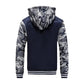 Men's Jacket Camouflage Thicken Winter Jackets for Men Fleece Long Sleeve Coat Man Casual Hoodies Streetwear Men's Coats