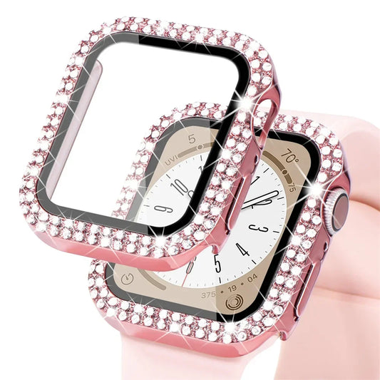 Apple Watch Sparkling Case + Glass Cover