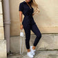 Women's Monochromatic Jumpsuit