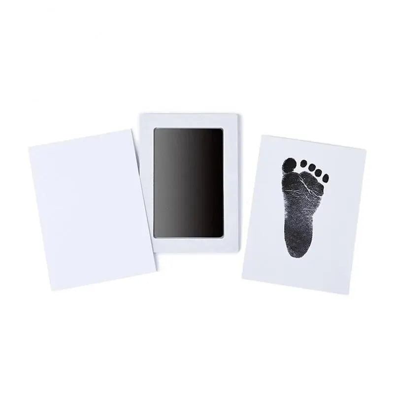 Baby Care Non-Toxic Baby Handprint Footprint Imprint Kit Baby Souvenirs Newborn Footprint Ink Pad for Newborn Baby Gifts