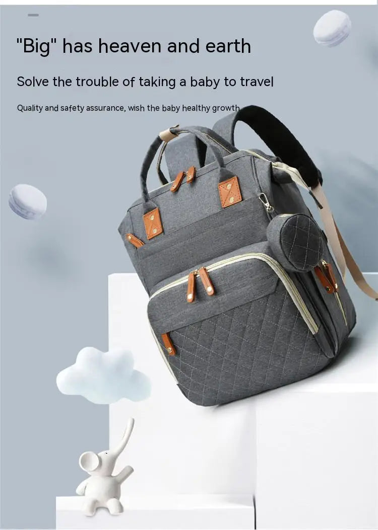 Fashion Mummy Baby Diaper Bag Backpack with USB New for Travel Baby Care Custom Baby Bag for Mom Travel Backpack Bag