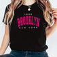 Summer Women T Shirt 1898 Brooklyn New York Print Short Sleeve T-Shirts Warm Casual Streetwear Hip Hop Y2k Clothes Tops 2024 New