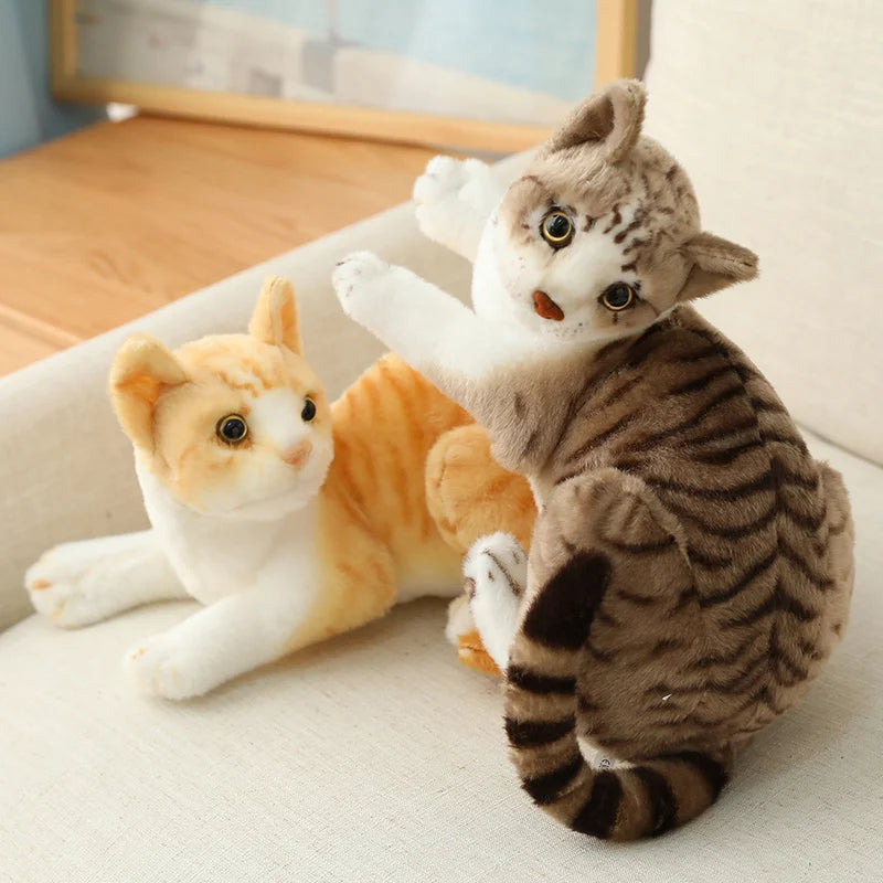 Cute Plush Cat Doll Soft Stuffed Animal Plush Kitten Toys for Children Cartoon Kids Girl Baby Birthday Gift