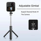 3In1 Bluetooth Wireless Selfie Tripod With Fill Light Shutter Remote Control Portable Foldable Monopod For iPhone Smart Phone