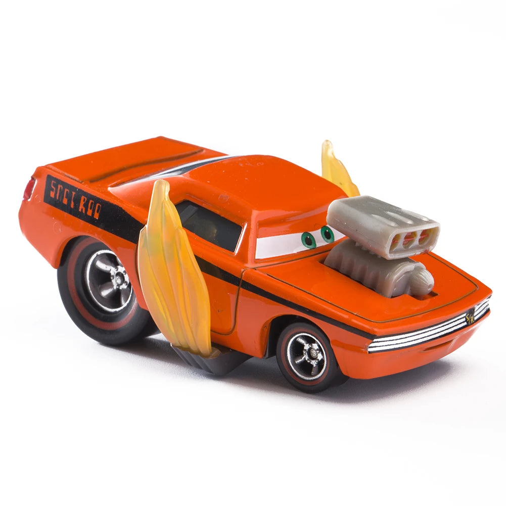 Cars Disney Pixar Cars Lightning McQueen 1:55 Alloy Metal Model Car Toy Mater Sheriff Metal Toys Vehicles Boy Children Gifts